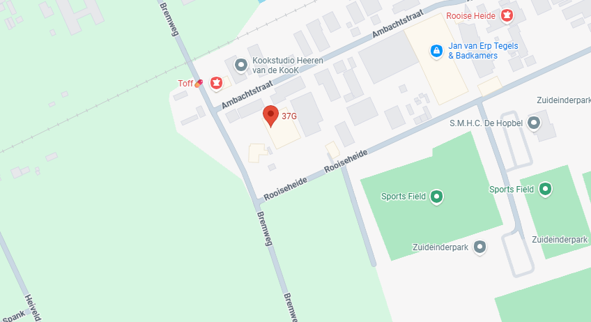 Kaart studio locatie